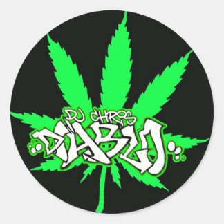 ADESIVO DJ CHRIS DIABLO LOGO 4