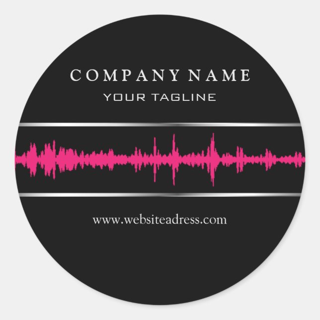 Adesivo DJ/Music Sticker (Frente)