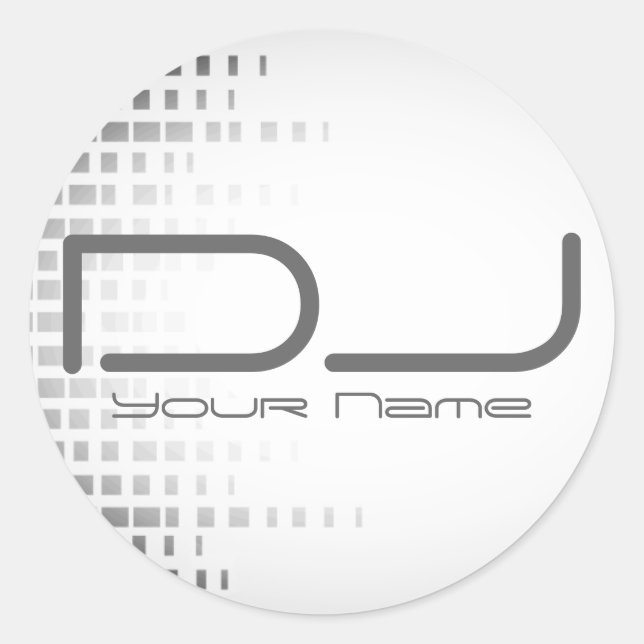Adesivo DJ Sticker (Frente)
