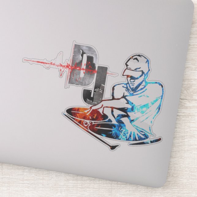 Adesivo Dj Sticker (Detalhe)