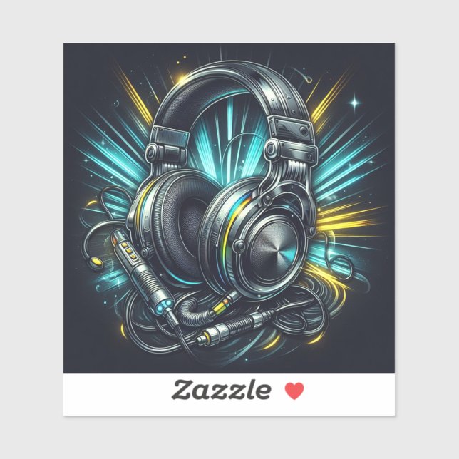 Adesivo DJ Sticker (Folha)