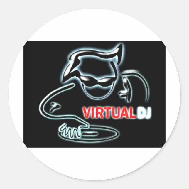 Adesivo Dj virtual (Frente)
