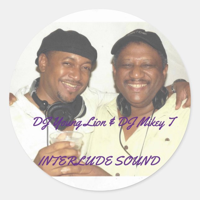 ADESIVO DJ YOUNG LION & DJ MIKEY T (Frente)