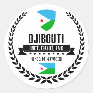Adesivo Djibouti