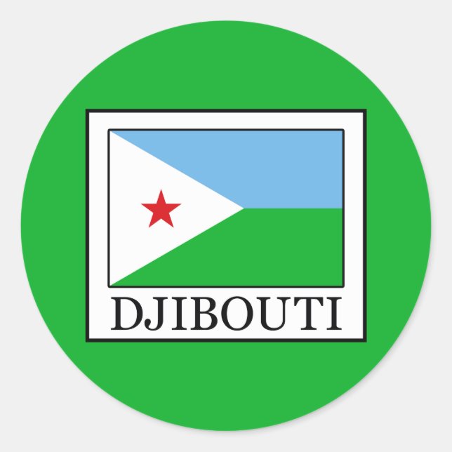 Adesivo Djibuti (Frente)