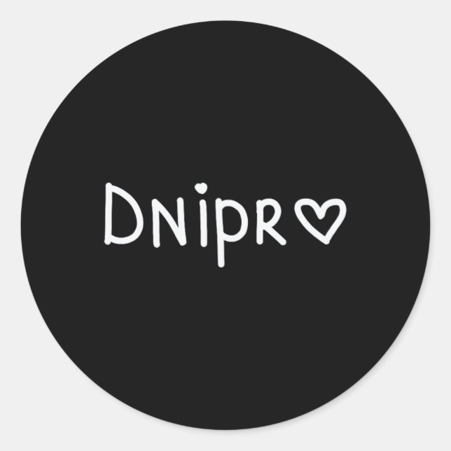 Adesivo Dnipro Ucrânia  (Frente)