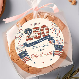 Adesivo do 250º Aniversário da América
