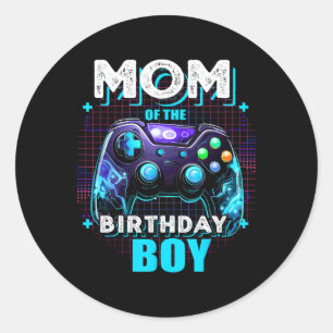 Adesivo Do Aniversário Do Jogo De Vídeo De Aniversário P