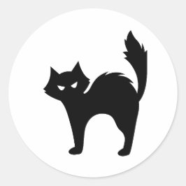 Adesivo do CatMan Mal-Humorado