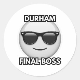 Adesivo do Chefe Final de Durham
