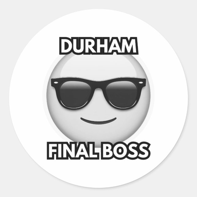 Adesivo do Chefe Final de Durham (Frente)