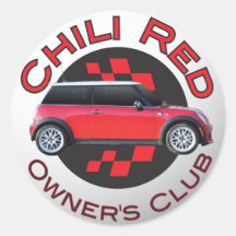 Adesivo do Chili Red Owner's Club