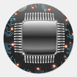 Adesivo do circuito eletrônico da placa-mãe