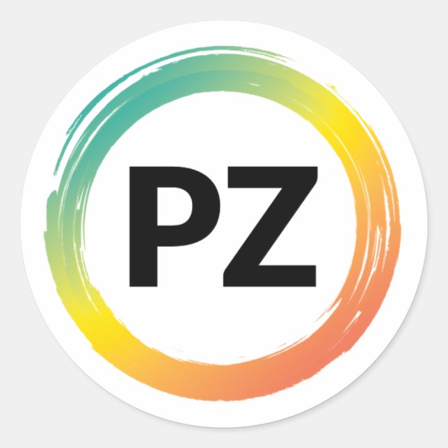 Adesivo do Círculo de Aprendizado PZ (Frente)