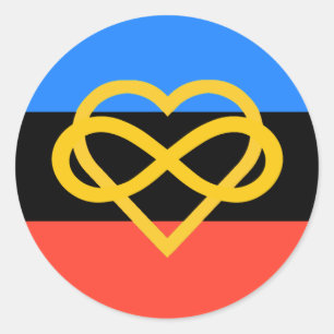 Adesivo do Círculo do Orgulho Polimário (Infinit
