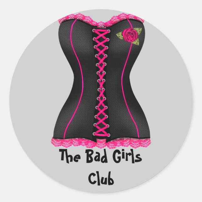 Adesivo do Clube das Meninas Más (Frente)