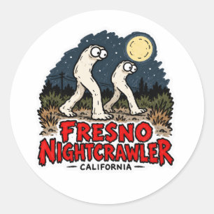 Adesivo do Cryptid Fresnal Noturno da Califórnia