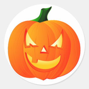 ADESIVO ~~ DO DIA DAS BRUXAS JACK-O-LANTERN