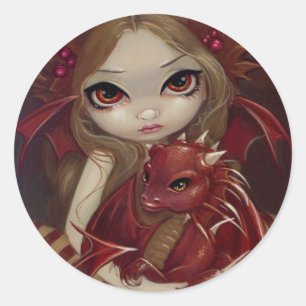 Adesivo Do "etiqueta de Dragonling Sienna"