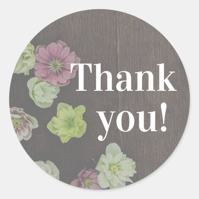 Adesivo do Favor do Jardim CLÁSSICO (Frente)