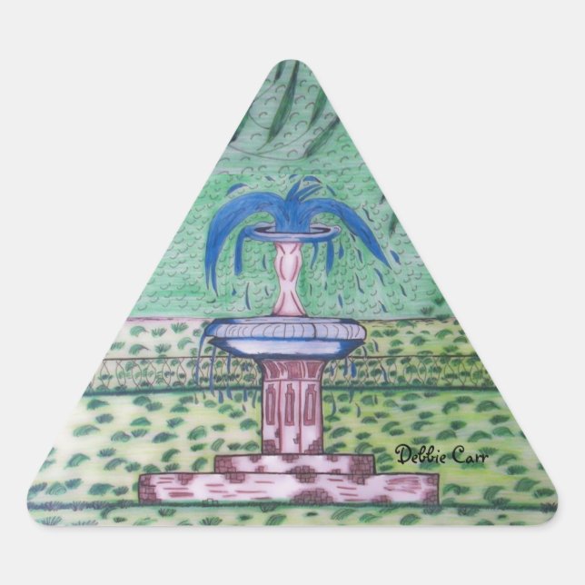 adesivo do Forsyth Park-triangle (Frente)