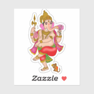 Adesivo do Ganesha Dançante