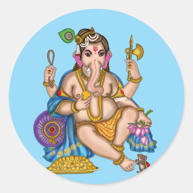 Adesivo do Ganesha Infantil  (Frente)