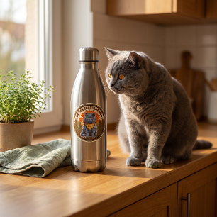 Adesivo do Gato de Pelo Curto Britânico Presente p