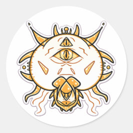 Adesivo do Guardião do Olho Dourado Neo-Kageko