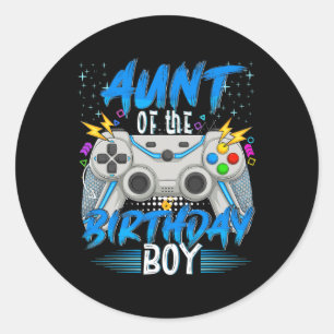 Adesivo Do Jogo De Vídeo Birthday Boy Gamer Boys