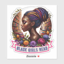 Adesivo do Logotipo Black Girls Read