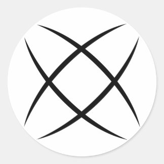 Adesivo do logotipo branco