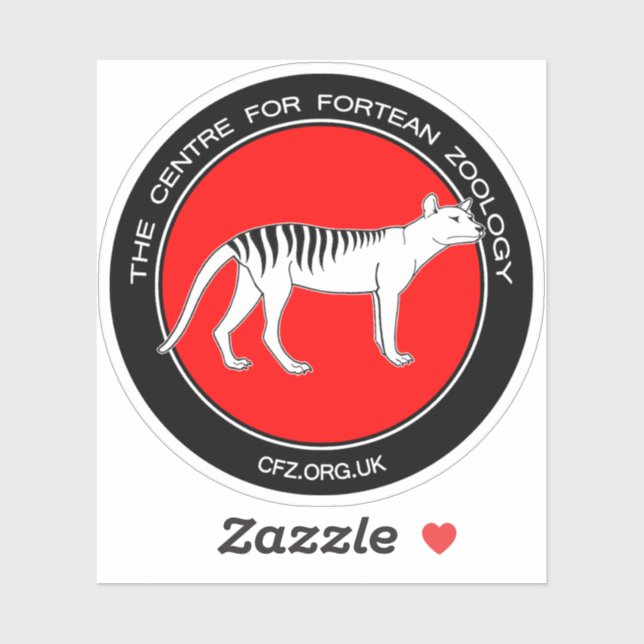 Adesivo do logotipo CFZ (Folha)