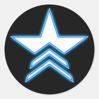 Adesivo do Logotipo do Comandante da Estrela Azul 