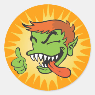 Adesivo do logotipo Gremmie - Laranja