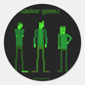 Adesivo do logotipo Hacker Gamez
