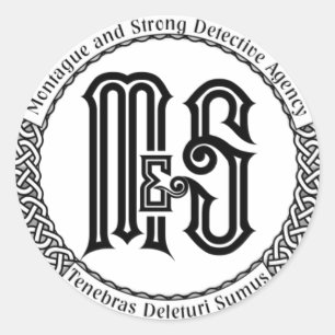 Adesivo do logotipo M&S