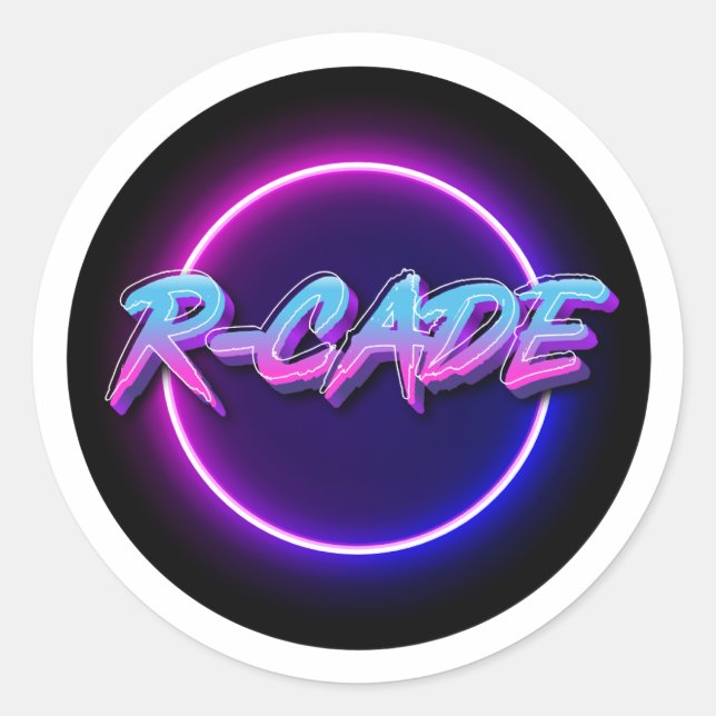 Adesivo do logotipo R-Cade (Frente)