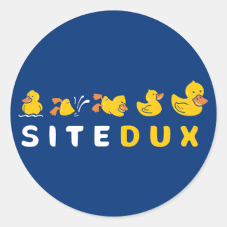 Adesivo do logotipo Sitedux
