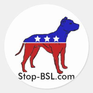 Adesivo do logotipo Stop-BSL
