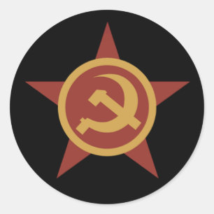 Adesivo do marcador do país USSR