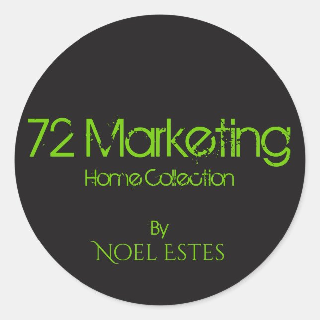 adesivo do marketing 72 (Frente)