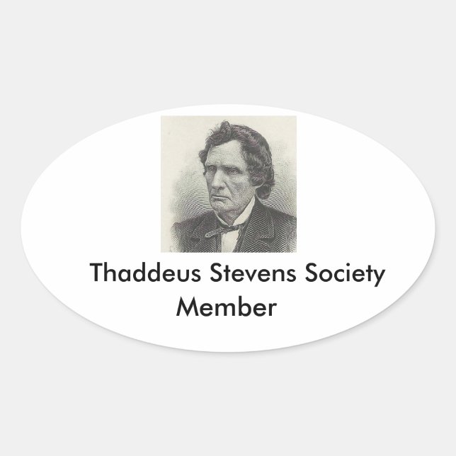 adesivo do membro da Sociedade Thaddeus Stevens (Frente)