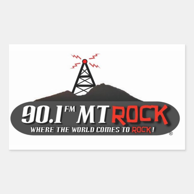Adesivo do MtRock 90.1 (Frente)