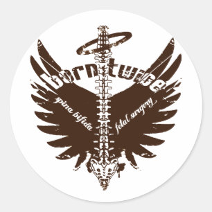 Adesivo Do nascer asas Fetal Bifida do anjo da cirurgia de