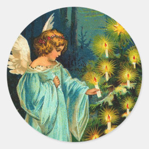 adesivo do natal vintage