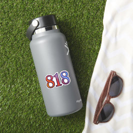 Adesivo do Número do Anjo 818 Sucesso