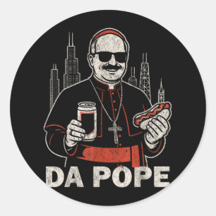 Adesivo Do Papa Da América O Papa Leo Xiv Engraçado Vi