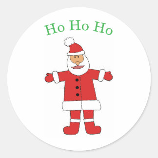 Adesivo do Papai Noel Ho Ho Ho