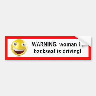 Adesivo do para-choques do condutor do banco de tr